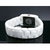 additional image for Emporio Armani AR1409 Ladies White Ceramic Rectangle White Dial Watch