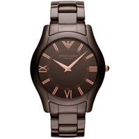 Emporio Armani AR1444 Mens Brown Ceramica Watch