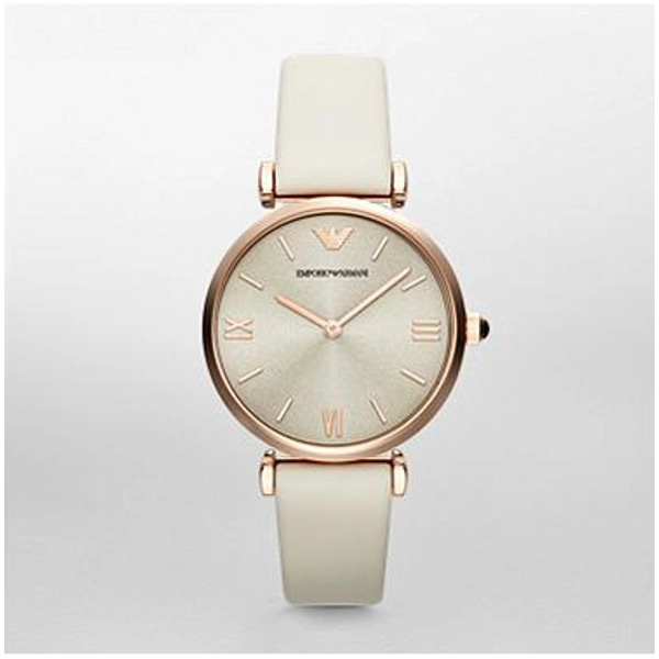 Emporio Armani AR1769 Ladies New Retro Leather Strap Watch