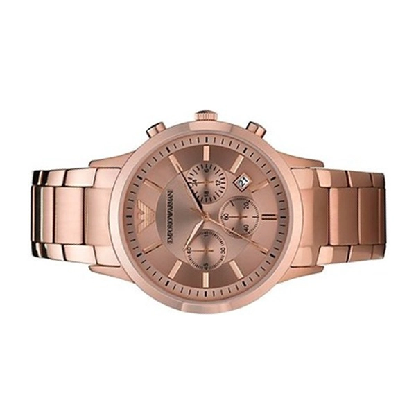 Emporio Armani AR2452 - Mens Rose Gold Chronograph Watch