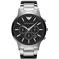 Emporio Armani AR2460 Mens Oversized Black Fac..