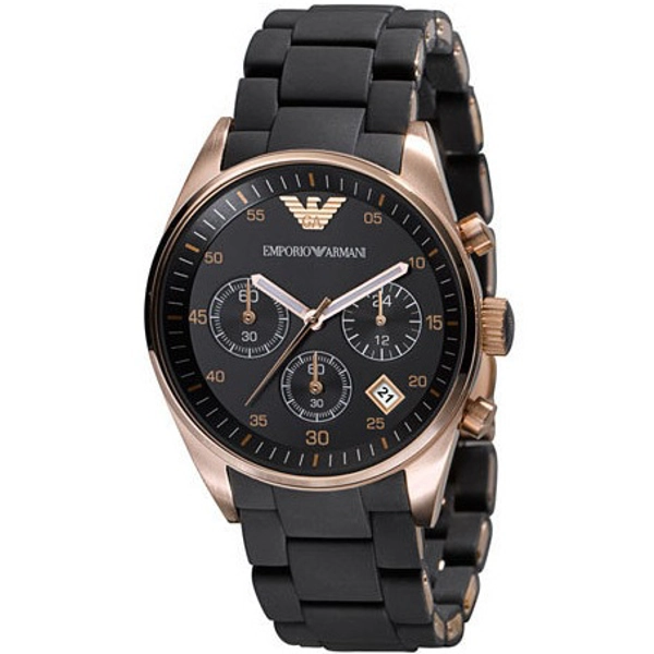 Emporio Armani Women's AR5906 Fashion Black Dial Watch