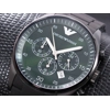 additional image for Armani Sport Mens AR5922 Chrono Green Dial Quartz Silicon Watch