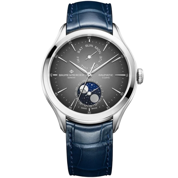 Baume & Mercier Clifton Men's Blue Watch BMOA10548