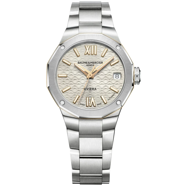 Baume & Mercier Riviera Automatic Ladies Silver Watch BM0A10730