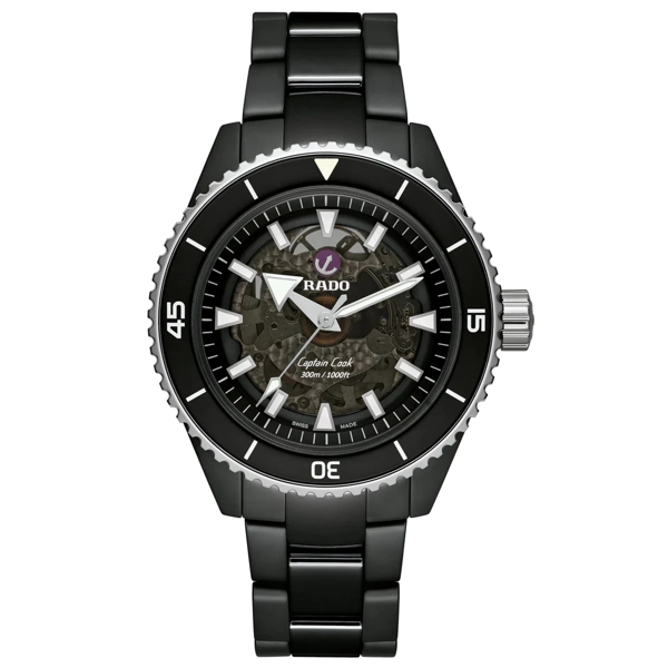 Rado Captain Cook High-Tech Ceramic Men's Black Watch R32127152