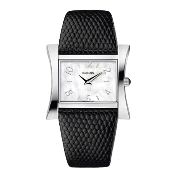 Balmain B17513284 Women's Black Leather Strap Watches