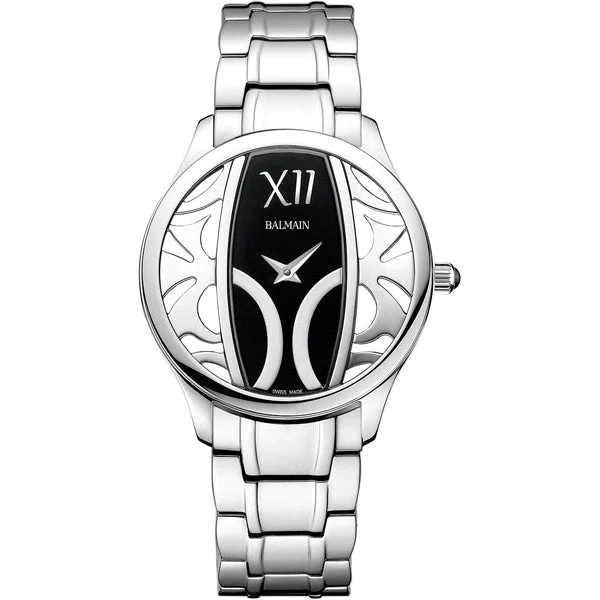 Balmain B14713362 Women's White Stainless Steel Watches