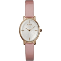 Timex TW2R94600 women's pink Leather Strap Wat..