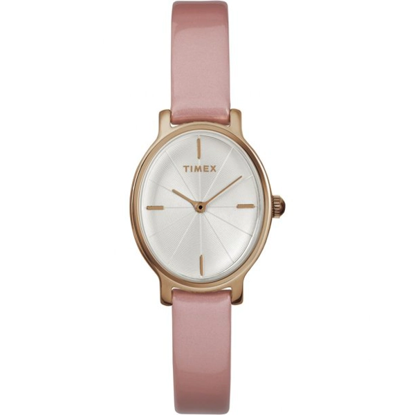 Timex TW2R94600 women's pink Leather Strap Watches