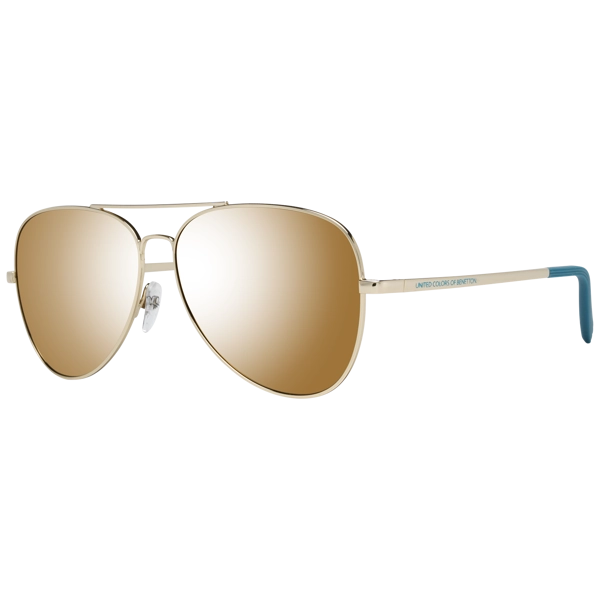 Benetton Sunglasses BE7011 400 59 Shiny Gold