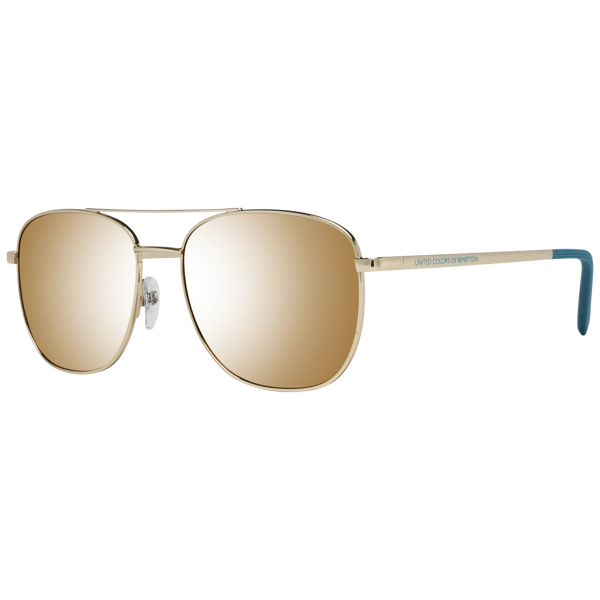 Benetton Sunglasses BE7012 400 55 Shiny Gold