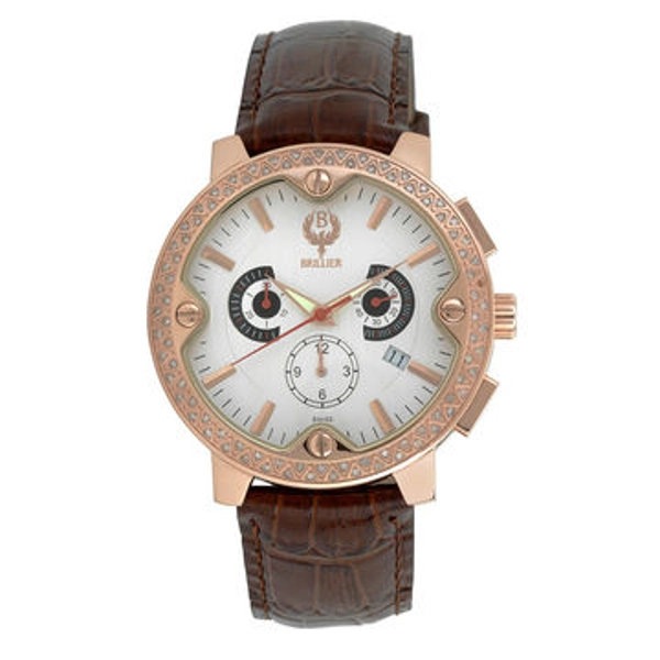 Brillier Mens Voyageur 05-31425-09 Watch