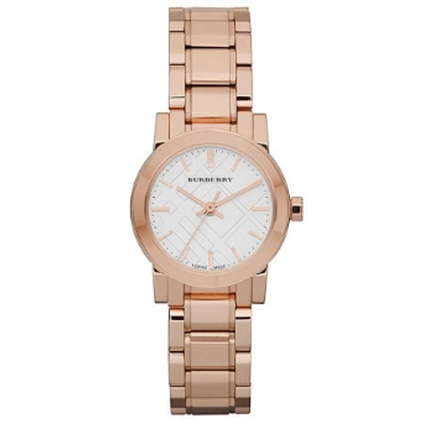 Burberry BU9204 Women's Swiss Rose Gold-Tone Stainless Steel Watch