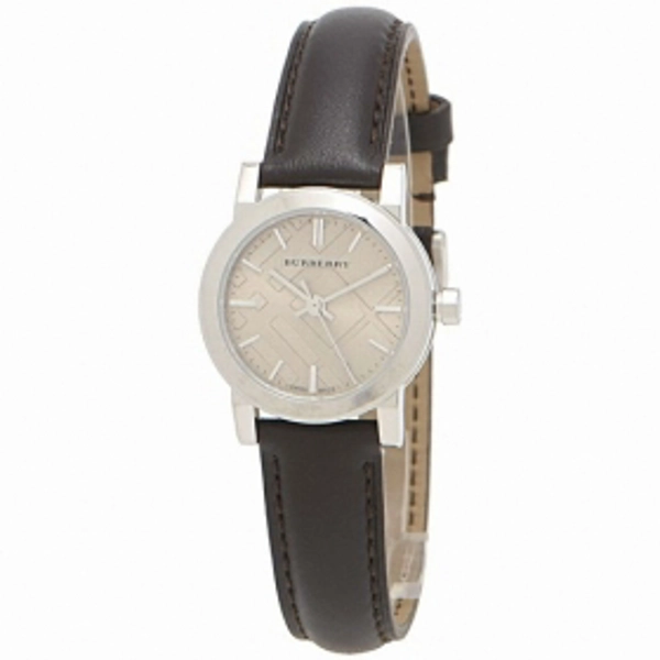 Burberry BU9208 Womens Brown Leather Strap Cream Dial Watch