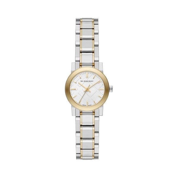 Burberry BU9217 Two Tone Check Ladies Watch