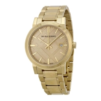 Burberry BU9033 The City Champagne Dial Gold-T..