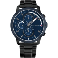 Tommy Hilfiger 1792049 Black Stainless Steel W..