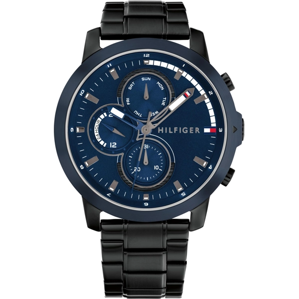 Tommy Hilfiger 1792049 Black Stainless Steel Watches for Men