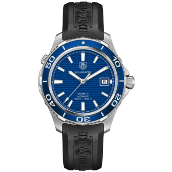 TAG Heuer Aquaracer WAK2111.FT6027 Black Rubber Watches For Men