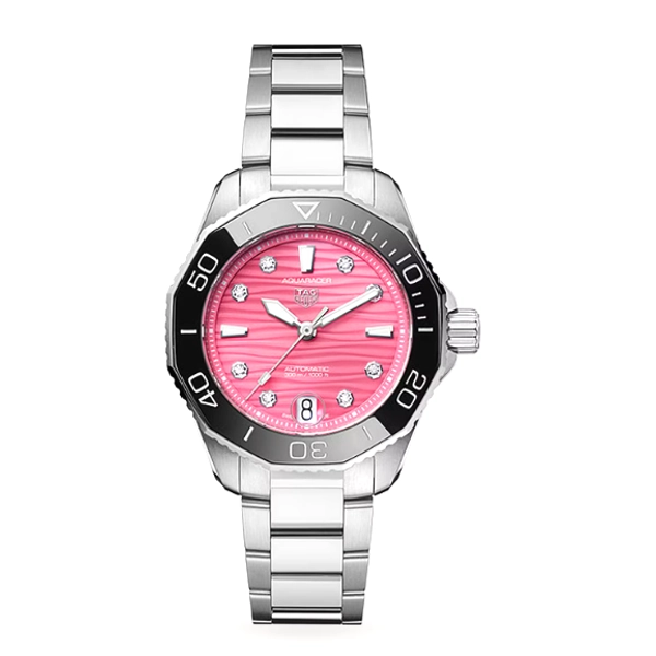 TAG Heuer Aquaracer Professional WBP231J.BA0618 Silver Stainless Steel Watches For Women