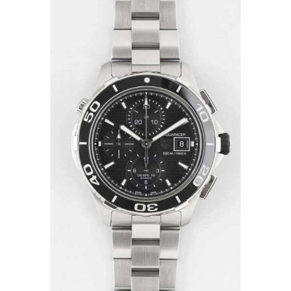 TAG Heuer Aquaracer CAK2110.BA0833 Silver Stainless Steel Watches For Men