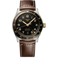 Longines Spirit Zulu Time L3.812.5.53.2 Brown ..