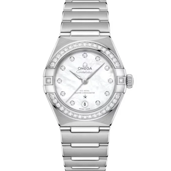Omega Constellation 131.15.29.20.55.001 Silver Stainless Steel Watches for Women