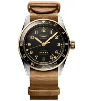 Longines Spirit Zulu Time L3.812.5.53.2 Brown ..