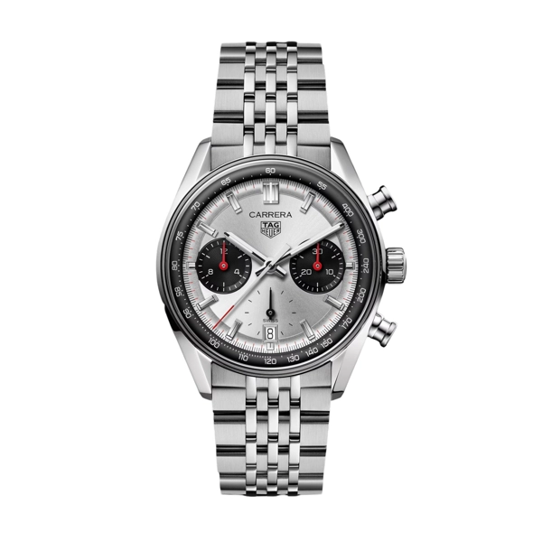 TAG Heuer Carrera Chronograph CBS2216.BA0048 Silver Stainless Steel Watches For Men