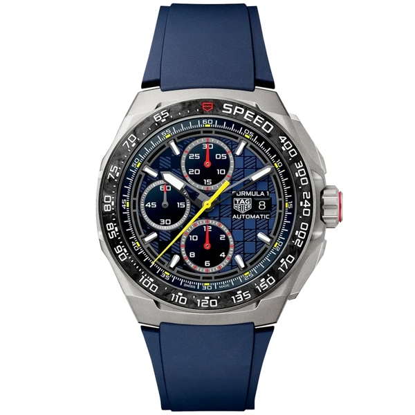 TAG Heuer Formula 1 Chronograph CBZ2080.FT8091 Blue Rubber Watches For Men