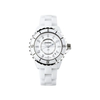 Chanel White Ceramic Women Watch H1628