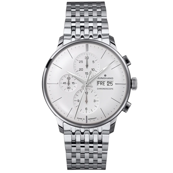 Junghans Meister Chronoscope Men's Silver Watch 27/4121.47
