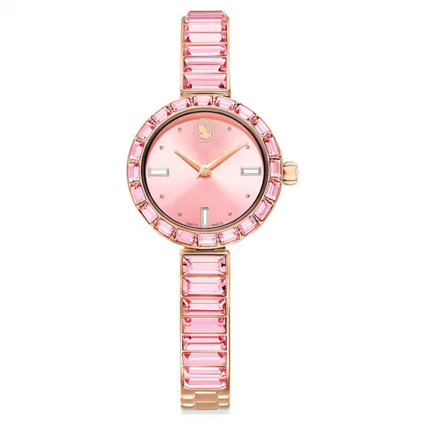 Swarovski  5679890 Pink Stainless Steel  Watches For Women