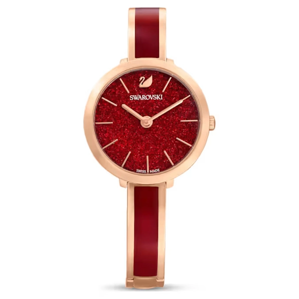 Swarovski  5647455 Red Stainless Steel Watches For Women