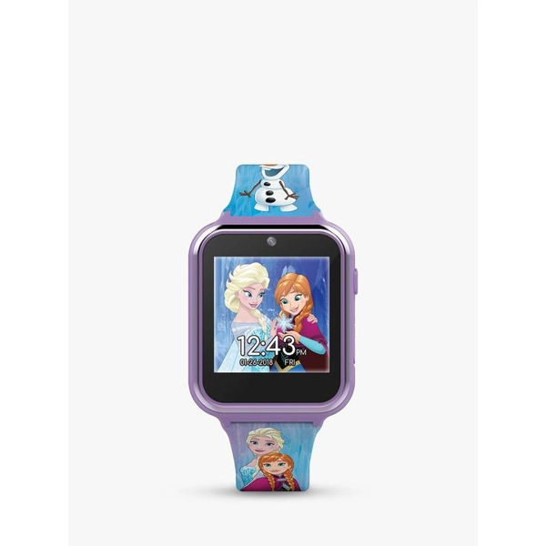 Disney FZN4151 Plastic Case Silicone Strap Girls Watch for Children