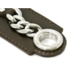 additional image for D&G Leather Bracelet DJ0446 Mens Silver Brown