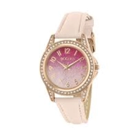 Tikkers TK0176 Pink Dial Leather Strap Girls W..
