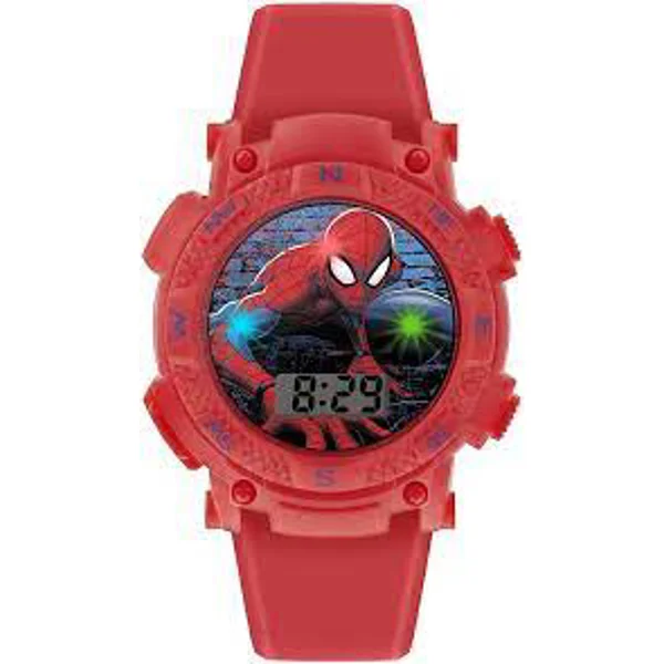 Disney SPD4628 Multicolor Dial Textile Strap Watch for Boys