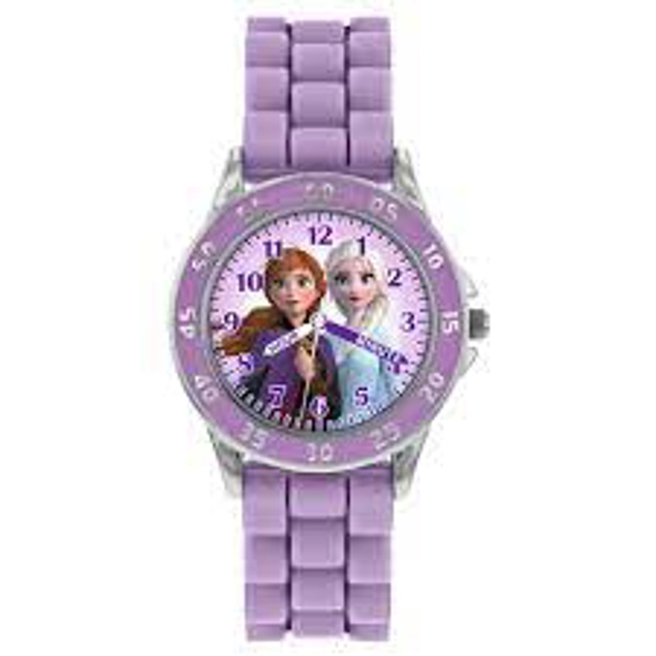 Disney FZN9505 Multicolor Dial Silicone Strap Watch for Girls