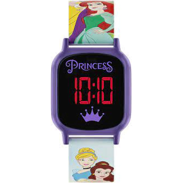 Disney PN4260 Black Dial Silicone Strap Watch for Girls