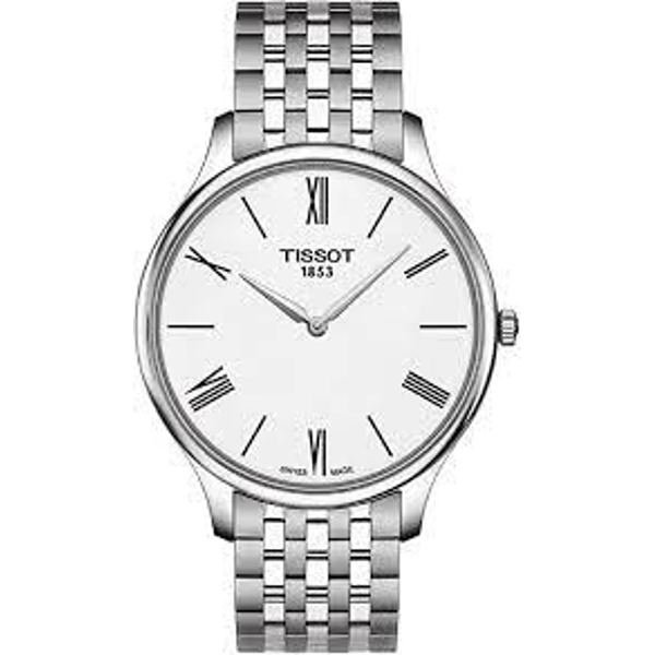 Tissot T0634091101800 White Dial Stainless Steel Watch For Men