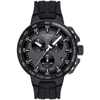 Tissot T1114173744103 Black Dial Rubber Strap ..