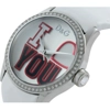 additional image for D&G Peek A Boo White Crystal Womens Designer Watch DW0148