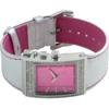 additional image for D&G Logoside Crystal Pink & White Womens Fashion Watch DW0156