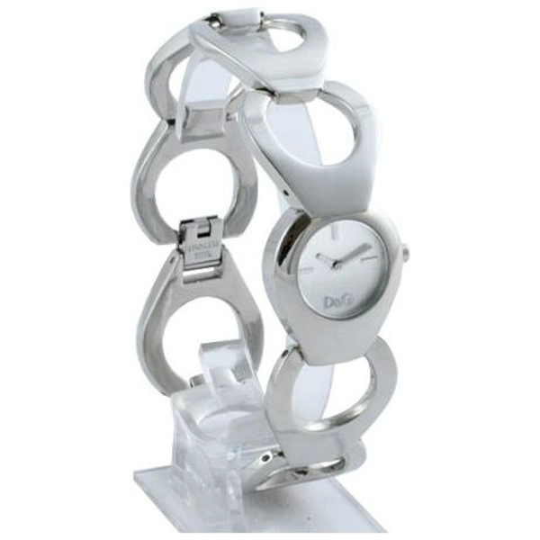 D&G Flathead Steel Silver Bracelet Dial Womens Jewellery Watch DW0170