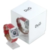 additional image for D&G Cherokee Red Leather Designer Mens Watch DW0184