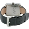 additional image for D&G Apache Black Leather & White Dial Designer Mens Watch DW0187