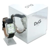 additional image for D&G Apache Black Leather & White Dial Designer Mens Watch DW0187