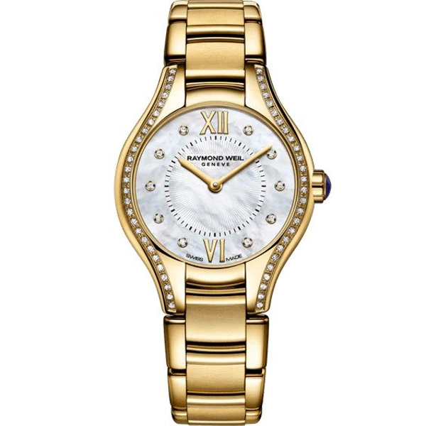 Raymond Weil Noemia Ladies Gold Watch 5124-PS-00985